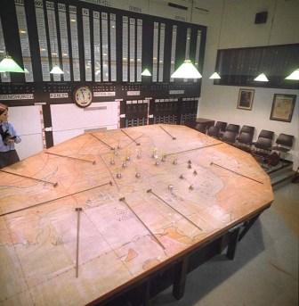Plotters Around Map Table